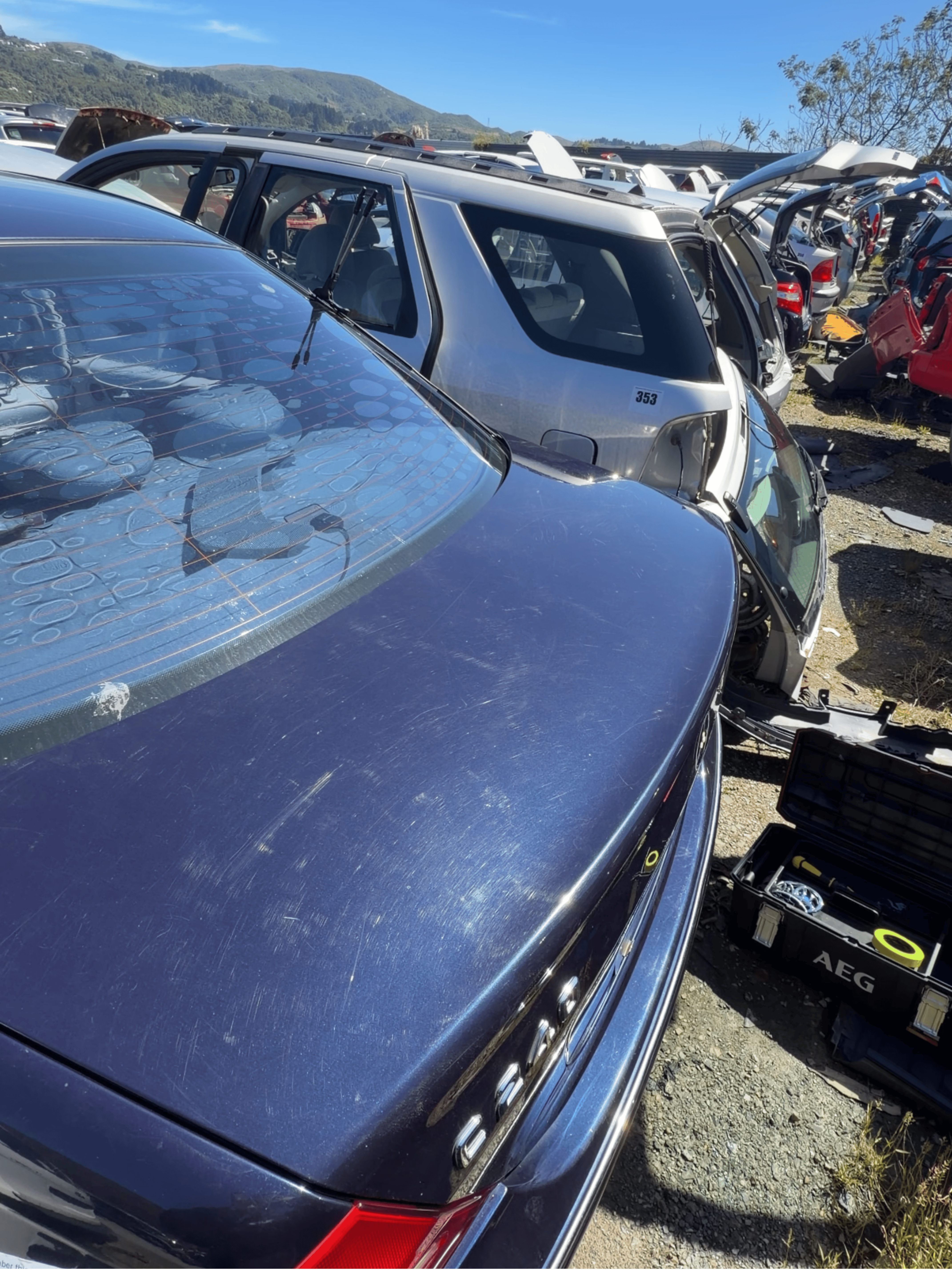 Restored paint result